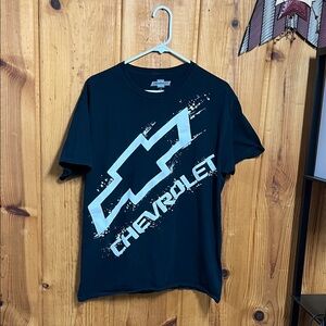 Chevrolet Black T-Shirt with Logo
